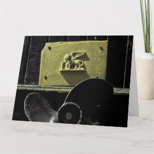 Cartão LION OF VENICE Jumbo Greeting Card