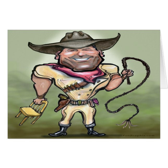 Cartão Lion Tamer (Frente Horizontal)