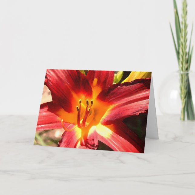 Cartão Lírio (Frente)