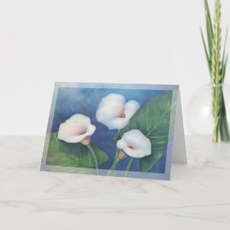 Cartão Lírio de Calla Notecard