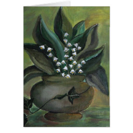 Cartão Lírio do vale