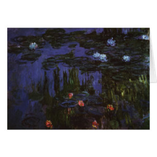 Cartão Lírios de Claude Monet, Impressionismo venenoso