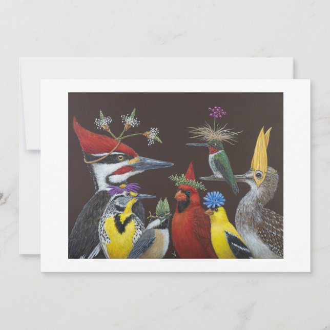 Cartão liso do partido de Woody (Frente)