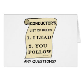 Cartão Lista De Regras Do Condutor