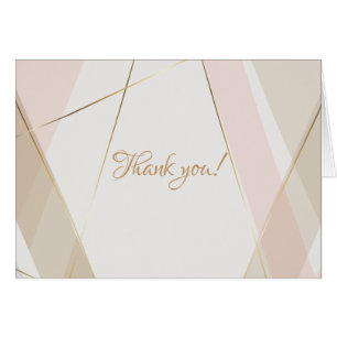 Cartão Listras Geométricas Modernas Contemporâneas Lamina