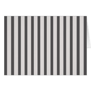 Cartão Listras preto & branco