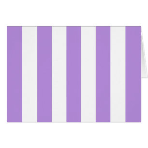 Cartão Listras Roxas, Listras Brancas, Padrões Lançados