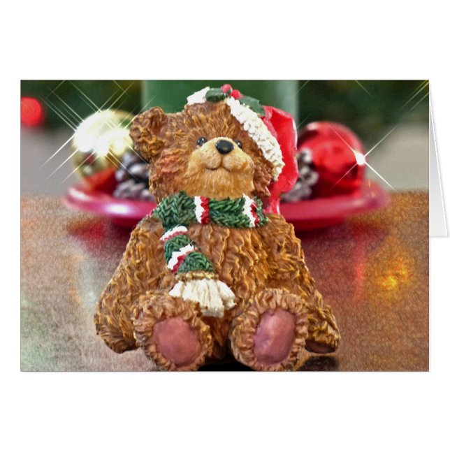Cartão Little Bears Christmas (Frente Horizontal)