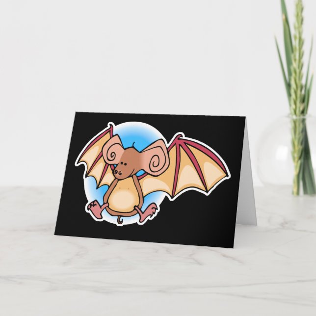 Cartão Little Brown Bat (Frente)