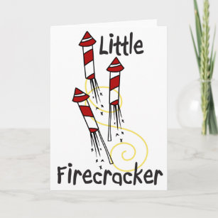 Cartão Little Firecracker