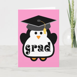 Cartão Little Grad Penguin Graduation Gift