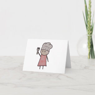 Cartão Little One chef note cards
