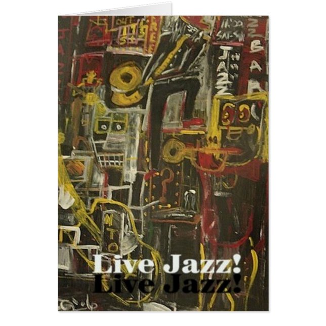 CARTÃO LIVE JAZZ (Frente)