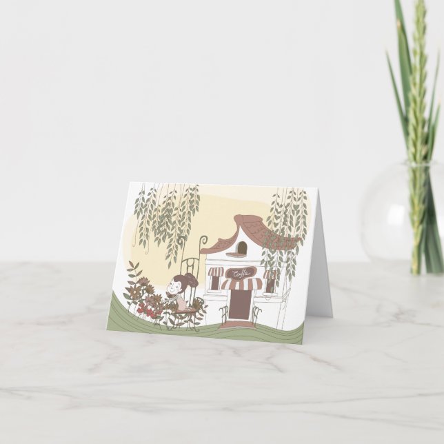 Cartão Live Laugh Love #1 Greeting Card (Frente)