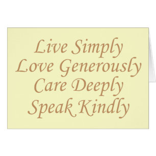 Cartão Live Simplesmente amarelo