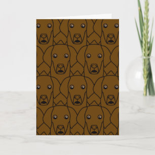 Cartão Liver German Shorthaired Pointers