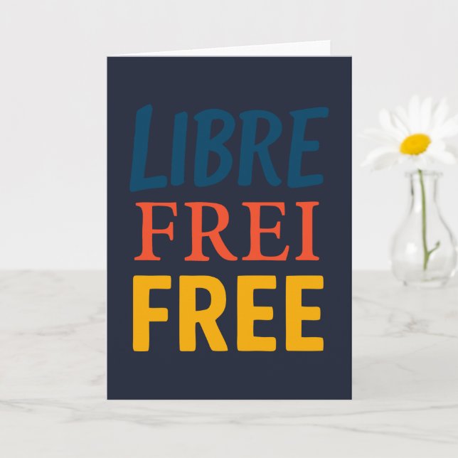Cartão Livre (Planta pequena)