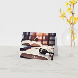 Cartão Livro de Graduação da Faculdade de Direito Persona