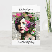 Livro de mulheres vitoriano | Feliz Aniversário