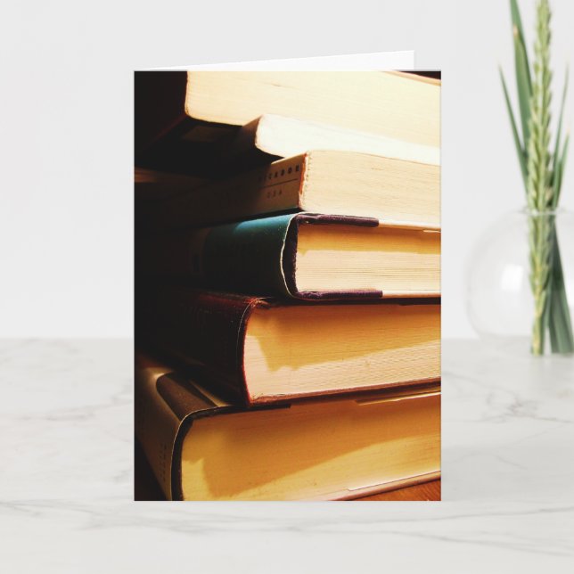 Cartão Livros (Frente)