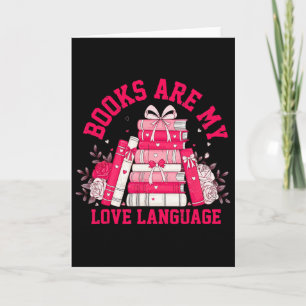 Cartão Livros São Minha Linguagem do Amor - Amante de Liv