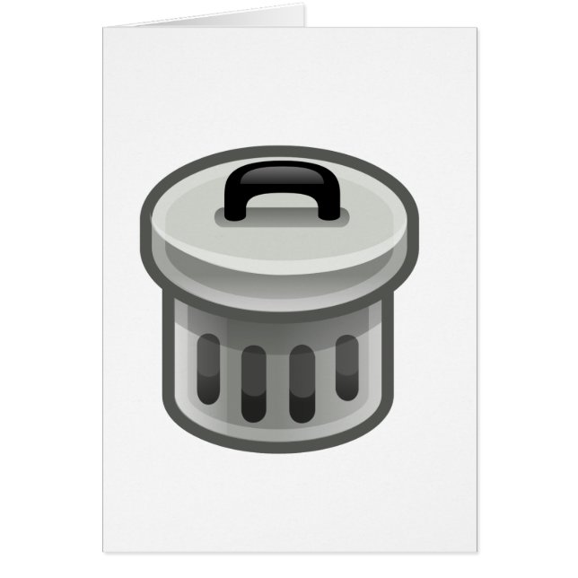 Cartão Lixo (Frente)