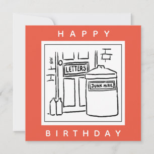 Cartão Lixo Eletrônico e Cartoon Dustbin