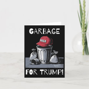 Cartão Lixo Para Trump Mega Hata