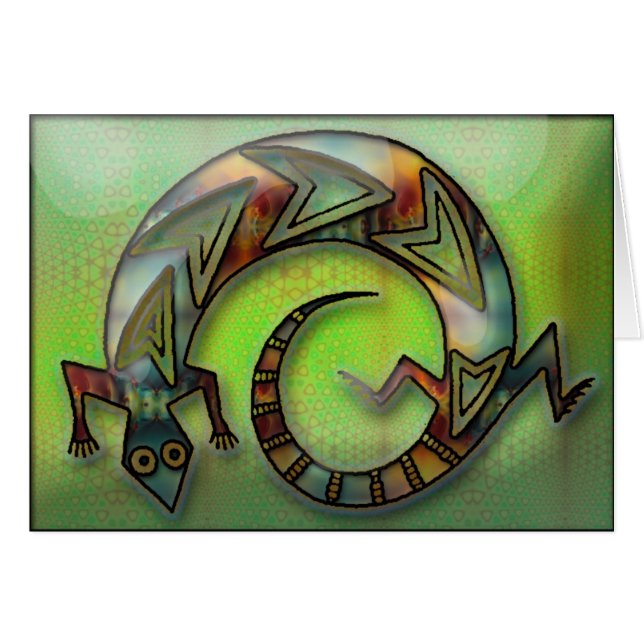 Cartão lizard21 (Frente Horizontal)