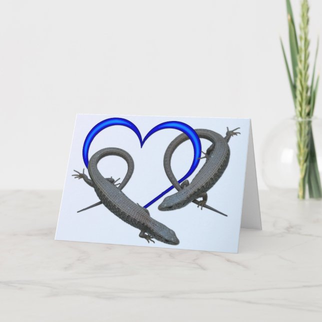 Cartão Lizard, sinto muito (Frente)