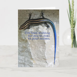 Cartão Lizard (Skink)