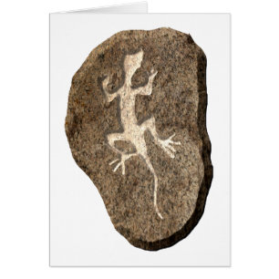 Cartão Lizard-stone