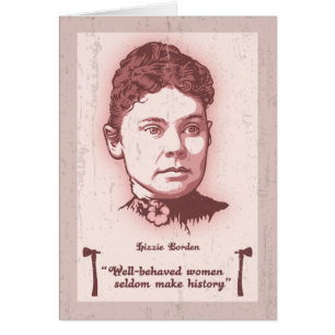 Cartão Lizzie bem comportado