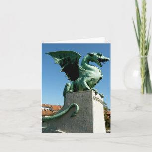 Cartão Ljubljana Dragon