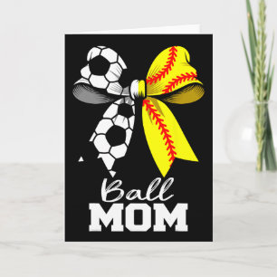 Cartão Ll Mãe Futebol Softll Mãe Coquette Arco Jogo Diver
