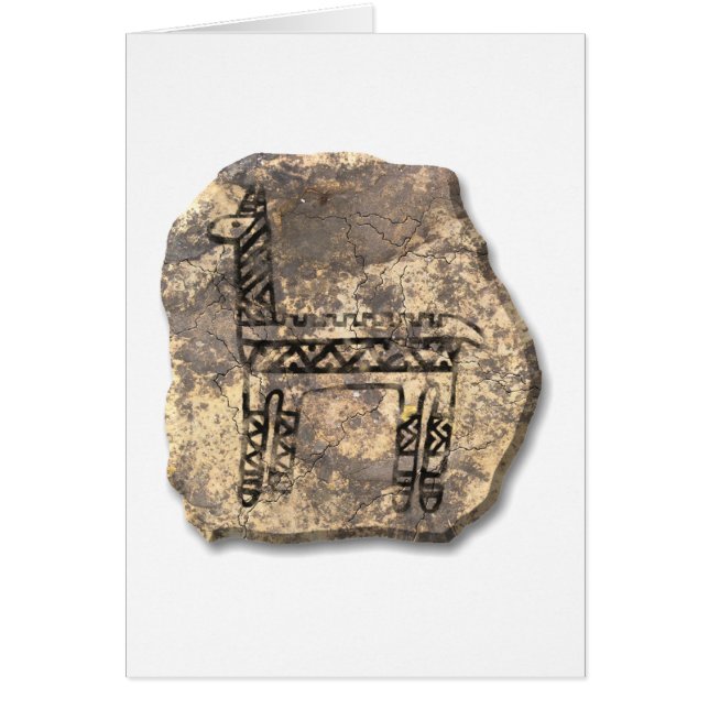 Cartão Llama-stone (Frente)