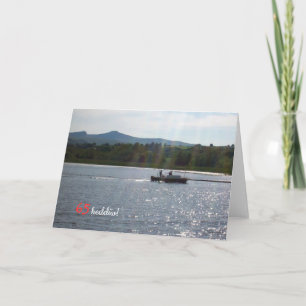 Cartão Llangors Birthday Card to Personalize: Welsh