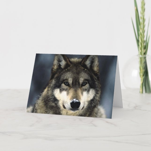 Cartão Lobo (Frente)