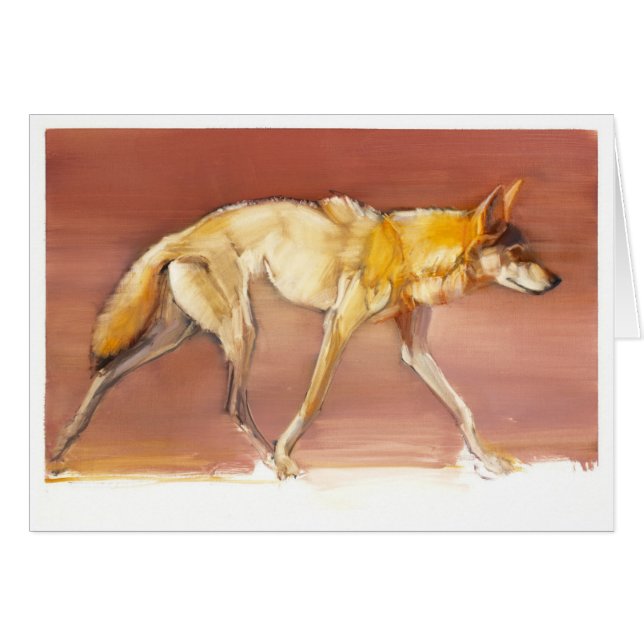 Cartão Lobo árabe 2010 (Frente Horizontal)