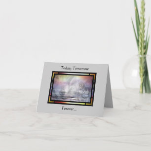 Cartão Lobos para sempre