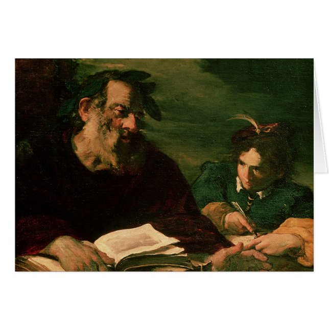 Cartão Local que dita seu poema (Frente Horizontal)