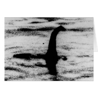 Cartão Loch Ness Monster