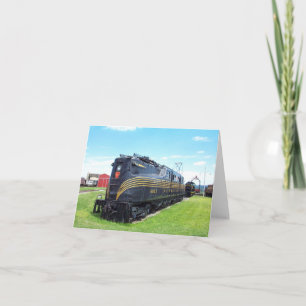 Cartão Locomotiva da ferrovia da Pensilvânia GG-1 #4800