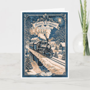 Cartão Locomotiva de Natal