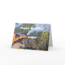 Locomotiva do Durango & Silverton Railroad sobre a