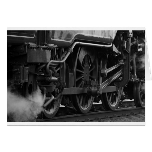 Cartão Locomotive Mechanical School (Frente Horizontal)