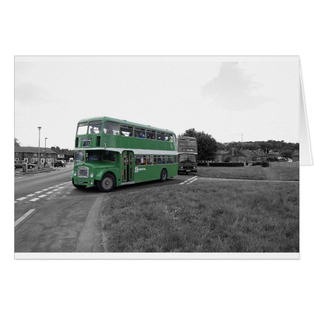 Cartão Lodekka (Frente Horizontal)