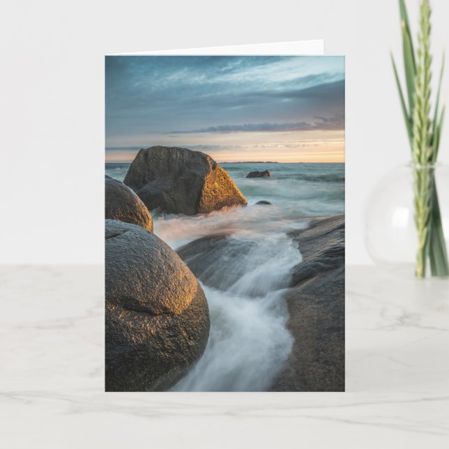 Cartão Lofoten Islands Norway (Frente)