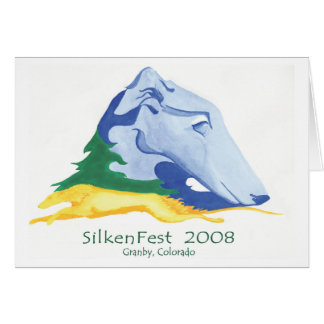 Cartão Logotipo 2008 de Silkenfest Kim Tucker