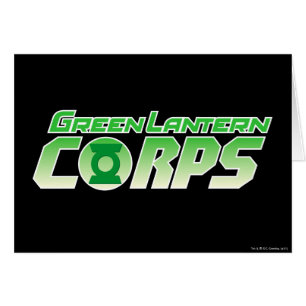 Cartão Logotipo 2 da Gren Lantern Corps